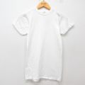 XS★古着 フルーツオブザルーム 半袖 ビンテージ Tシャツ メンズ 70年代 70s 無地 コットン クルーネック USA製 白 ホワイト 25may23 中古