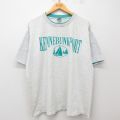 90s 半袖Tシャツ ケネバンクポート グレー XL | 古着