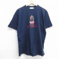 90s 半袖Tシャツ Bar Harbor ネイビー L | 古着