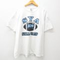 フルーツオブザルーム 00s 半袖Tシャツ フットボール ホワイト XL | 古着
