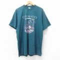 ジャージーズ 90s 半袖Tシャツ コロラド グリーン XL | 古着