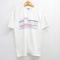 オニータ 90s 半袖Tシャツ ビーチバレーボール ホワイト XL | 古着