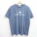 00s 半袖Tシャツ 魚 ネイビー L | 古着