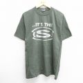 90s 半袖Tシャツ It's THE S グリーン L | 古着
