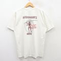BUSHMANS BREW 90s 半袖Tシャツ ベージュ L | 古着