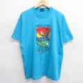 スクリーンスターズ 90s 半袖Tシャツ 船 ライトブルー XL | 古着