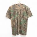 80s 半袖Tシャツ 迷彩 ブラウン L | 古着