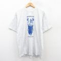 00s 半袖Tシャツ つぼロリンズ 霜降り グレー L | 古着