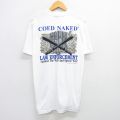フルーツオブザルーム 90s 半袖Tシャツ 警棒手錠 ホワイト XL | 古着