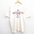 XL★古着 半袖 ビンテージ Tシャツ メンズ 00年代 00s MLB ボストンレッドソックス 大きいサイズ コットン クルーネック 生成り メジャーリーグ ベースボール 野球 25may31 中古