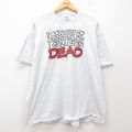 00s 半袖Tシャツ DEAD 霜降りグレー XL | 古着