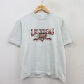 90s 半袖Tシャツ ラスベガス グレー L | 古着