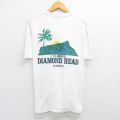 ヘインズ 00s 半袖Tシャツ ダイヤモンドヘッド ホワイト XL | 古着