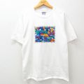 All sport 90s 半袖Tシャツ イルカ ホワイト L | 古着