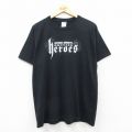 ジャージーズ 00s 半袖Tシャツ ヒーローズ ブラック L | 古着