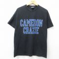 00s 半袖Tシャツ CAMERON CRAZIE ブラック XL | 古着