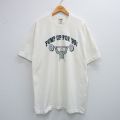 フルーツオブザルーム 90s 半袖Tシャツ PUMP UP GEOSERVE ホワイト XL | 古着
