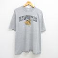 00s 半袖Tシャツ 鳥 グレー XL | 古着