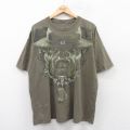 00s 半袖Tシャツ 犬 グリーン XL | 古着
