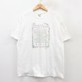 ヘインズ 90s 半袖Tシャツ メッセージ ホワイト XL | 古着
