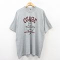 フルーツオブザルーム 00s 半袖Tシャツ ウエイトリフティング グレー XL | 古着