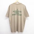 00s 半袖Tシャツ YMCA ベージュ XL | 古着