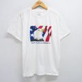 00s 半袖Tシャツ 鳥星条旗 ホワイト XL | 古着