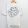 00s 半袖Tシャツ カジキ ホワイト XL | 古着