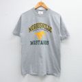 00s 半袖Tシャツ MUSTANGS グレー M | 古着