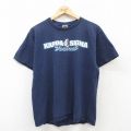 フルーツオブザルーム 00s 半袖Tシャツ カッパシグマオクラホマカレッジ ネイビー L | 古着