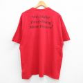 00s 半袖Tシャツ クマ レッド XL | 古着