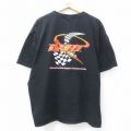 00s 半袖Tシャツ ダーツ ブラック XL | 古着