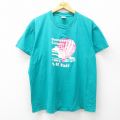 フルーツオブザルーム 90s 半袖Tシャツ 気球 グリーン XL | 古着