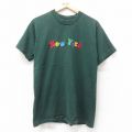 フルーツオブザルーム 90s 半袖Tシャツ New York グリーン M | 古着