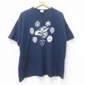 ニューヨーク 00s 半袖Tシャツ POLICE ネイビー XL | 古着