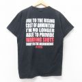 00s 半袖Tシャツ NO BULL ブラック L | 古着