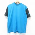 80s 半袖Tシャツ ライトブルー L | 古着