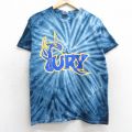 00s 半袖Tシャツ SURY 21 ネイビータイダイ M | 古着