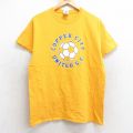 00s 半袖Tシャツ サッカー コッパーシティ イエロー M | 古着