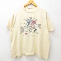90s 半袖Tシャツ ホースシュー カジノ イエロー XL | 古着
