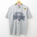 リーボック 00s 半袖Tシャツ ニューイングランドペイトリオッツ グレー L | 古着