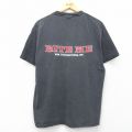ヘインズ 00s 半袖Tシャツ BITE ME fishing ブラック L | 古着