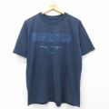 90s 半袖Tシャツ ナイアガラの滝 ネイビー L | 古着