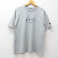 XL★古着 ウィルソン 半袖 ビンテージ Tシャツ メンズ 00年代 00s ビッグロゴ グレー 霜降り 25jul11 中古
