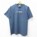 90s 半袖Tシャツ HOWE CAVERNS ネイビー L | 古着