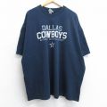 ダラスカウボーイズ 00s 半袖Tシャツ NFL ネイビー XL | 古着