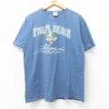 00s 半袖Tシャツ PALM BEACH ヤシの木 ネイビー L | 古着