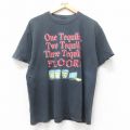 XL★古着 半袖 ビンテージ Tシャツ メンズ 00年代 00s テキーラ コットン クルーネック 黒 ブラック 25jul11 中古
