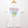 90s 半袖Tシャツ ネブラスカ バレーボール ホワイト S | 古着