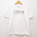 00s 半袖Tシャツ 魚骨 ホワイト XL | 古着